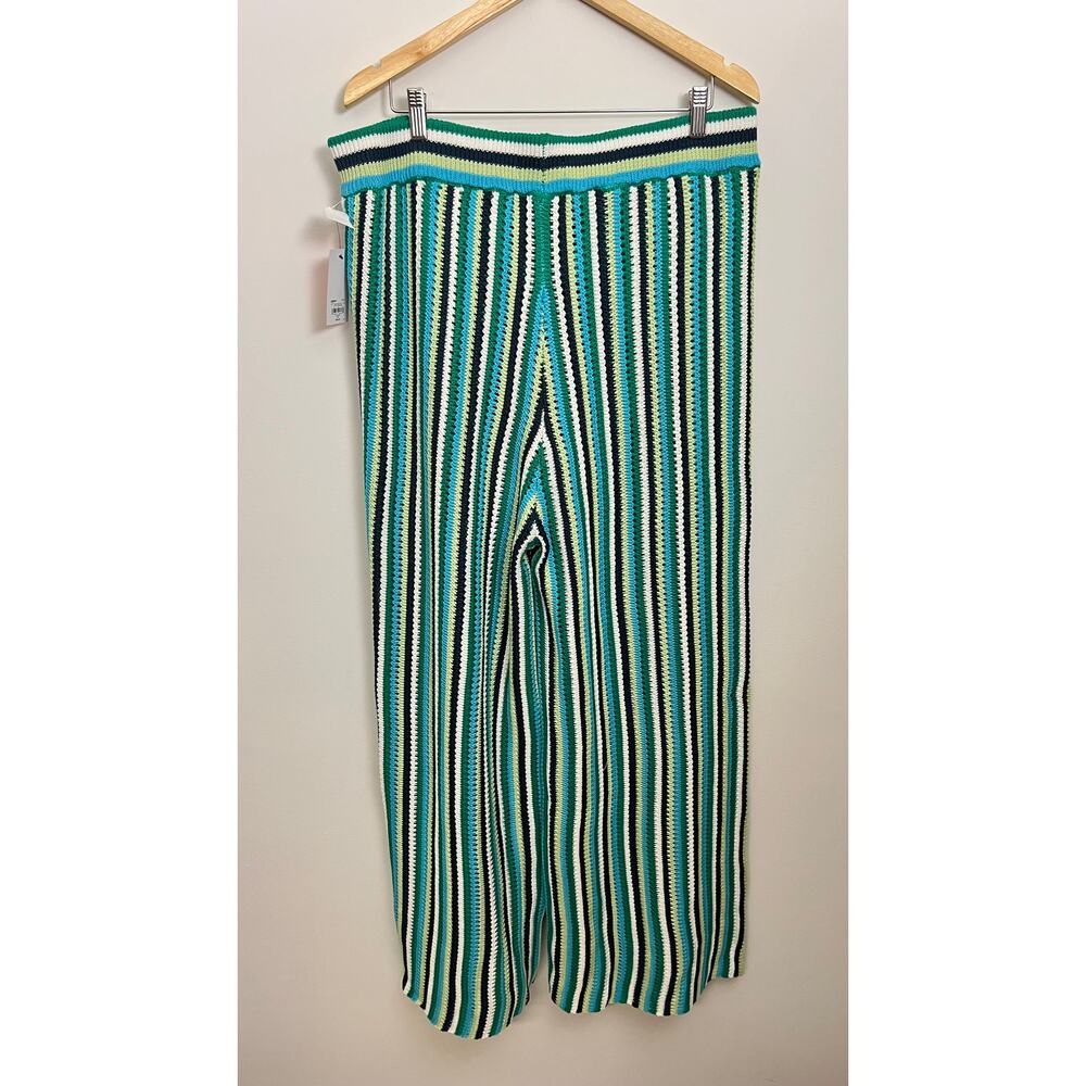 Intempo‎ Green Crochet Pants Size XL